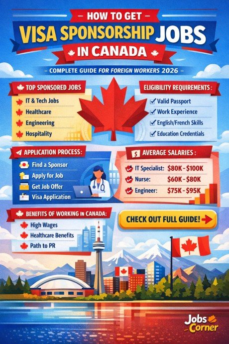 How to Get Visa Sponsorship Jobs in Canada – Complete Guide for Foreign Workers 2026